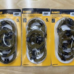 Dewalt Original Equipment Pre-Cut Trimmer Line 0.080 in. Trimmer Line for Cordless Battery Powered String Trimmers