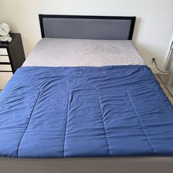 Full Size Bed and Memory Foam Mattress