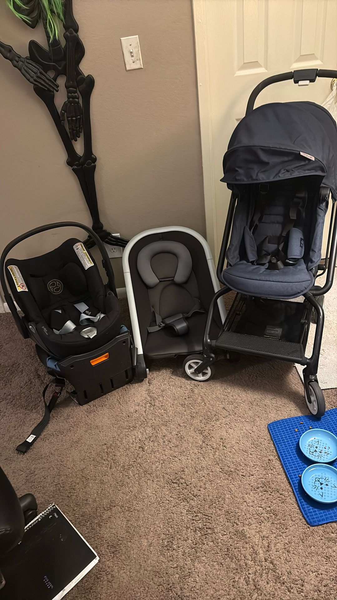 Stroller Car Seat And Baby Bouncer