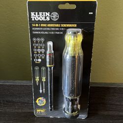 KLEIN 14-IN-1 HVAC ADJUSTABLE SCREWDRIVER