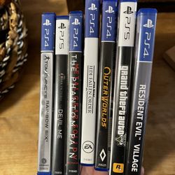 ps4/ps5 games