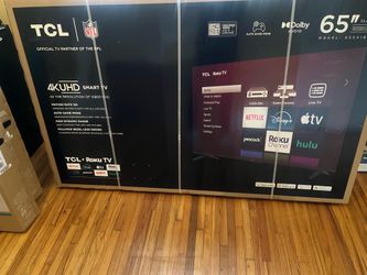 65” hd 4k Roku smart tv