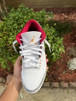 Jordan 3 Retro  (Cardinal Red) 
