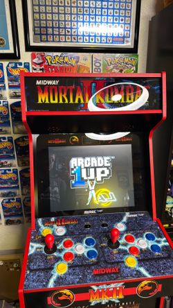 Mortal Kombat Arcade 1 Up With Riser