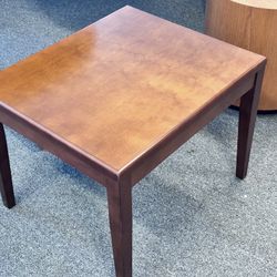 Wood veneer Side Table