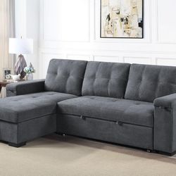 Brand New Sleeper Sectional Sofa / Sofa Cama Seccional Nuevo a Estrenar....Fast Delivery Brand 🚚