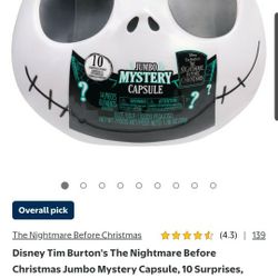 Nightmare Before Christmas Jumbo Mystery Capsule