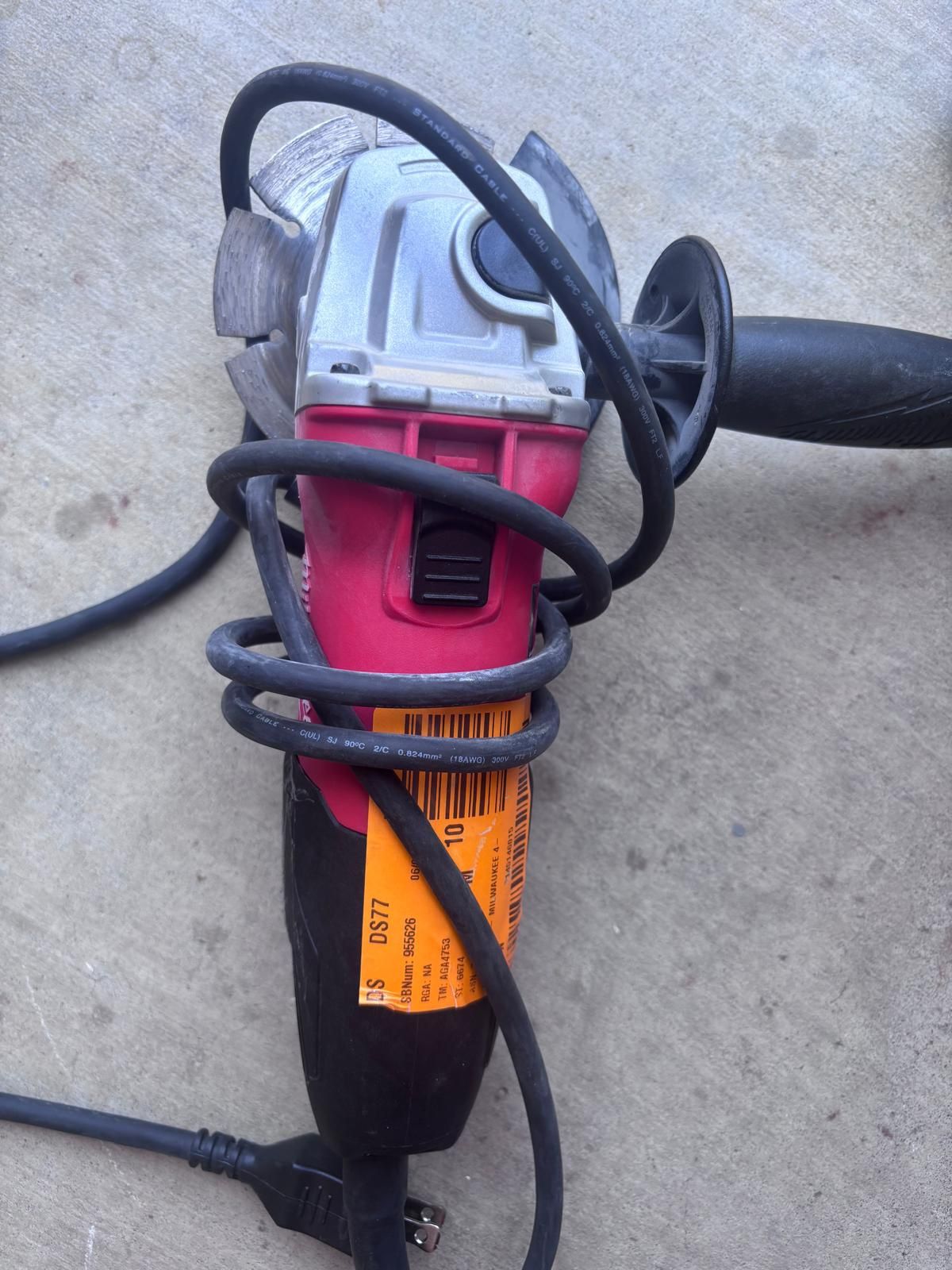 Milwaukee Grinder