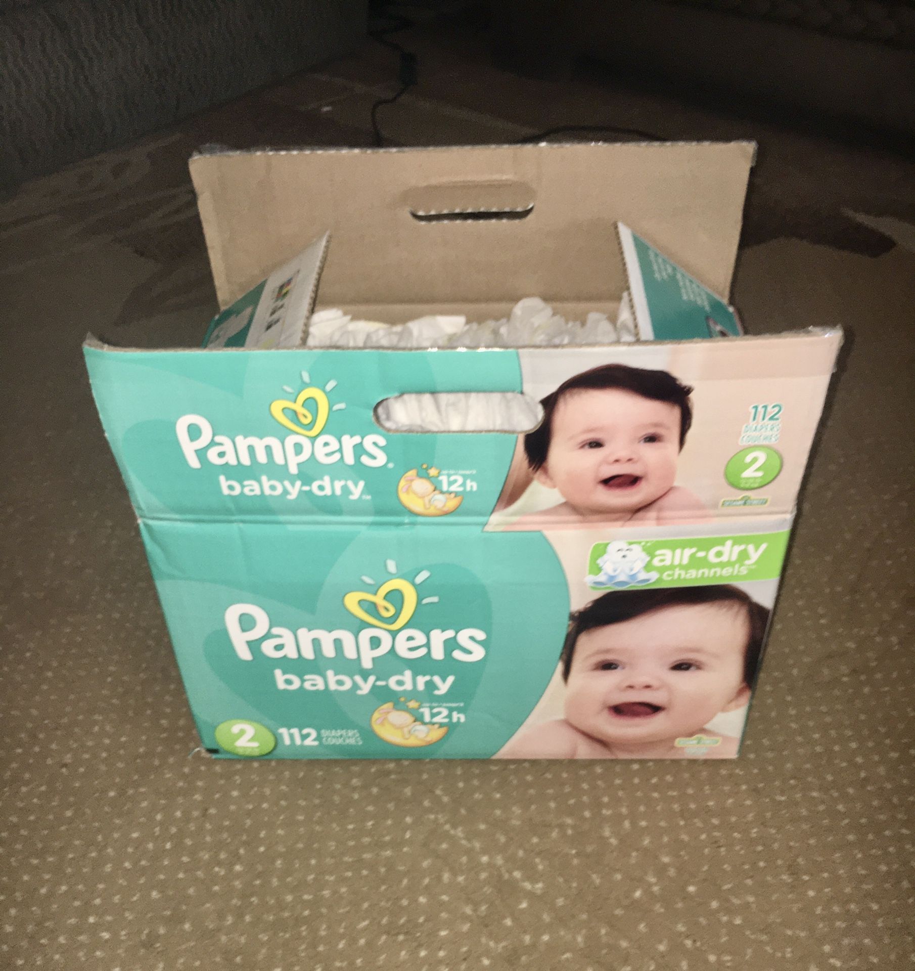 Pampers diapers size 1