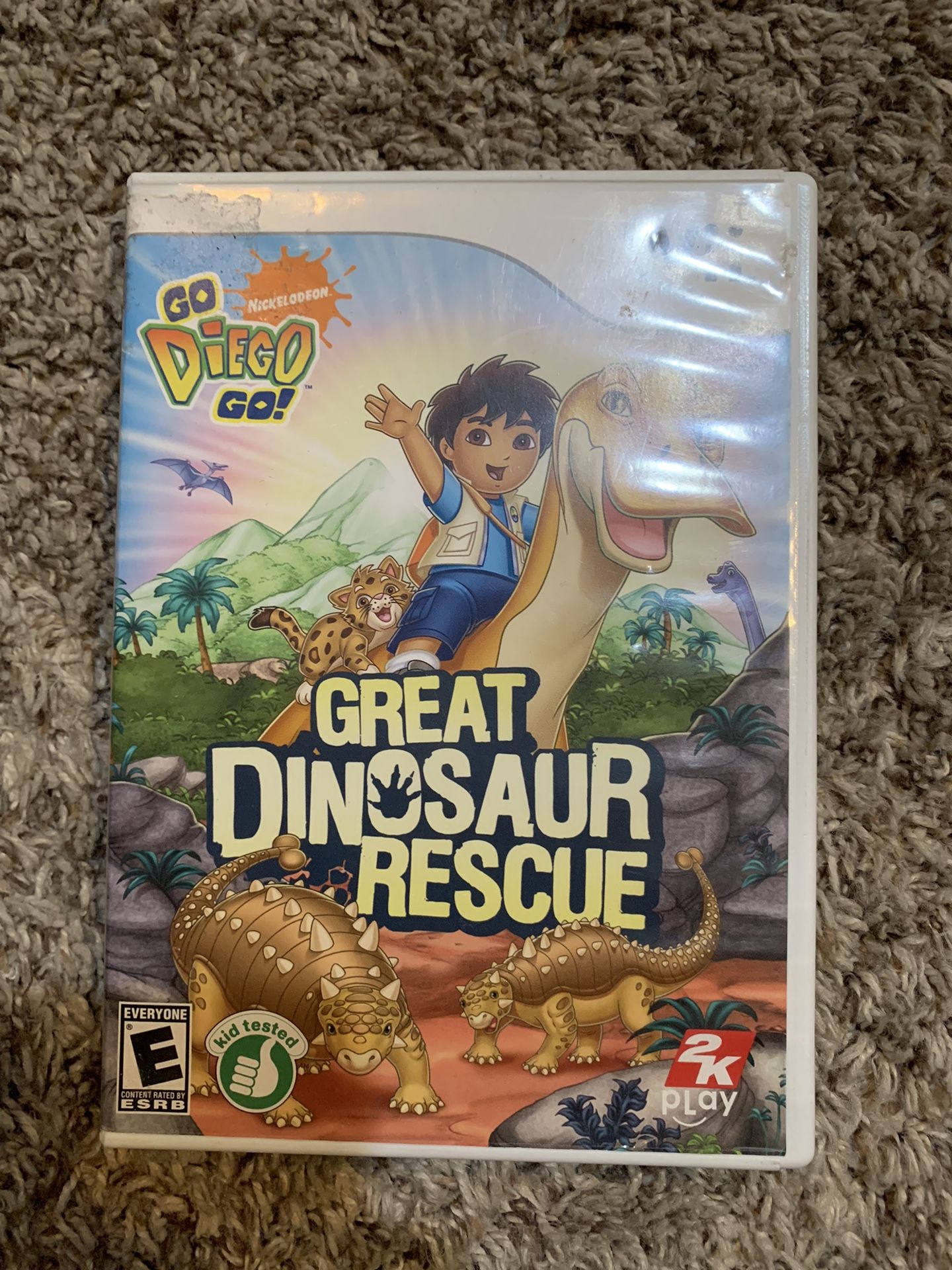 Go Diego Go! - Great Dinosaur Rescue - Sony Playstation 2 PS2