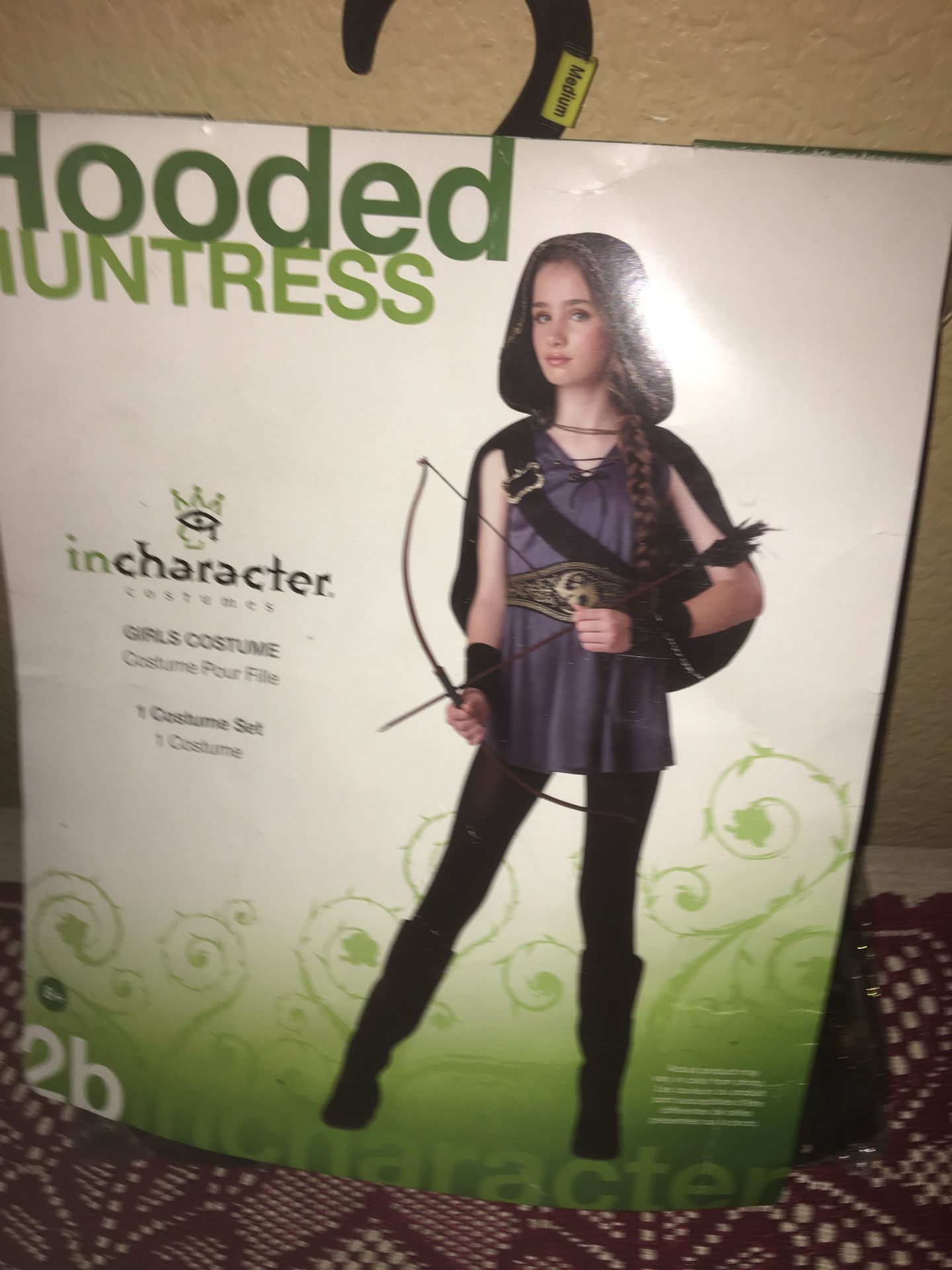 Hooded Huntress Child Costume For Ages 8+