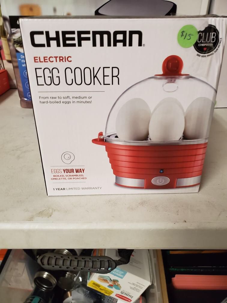 New electric egg cooker