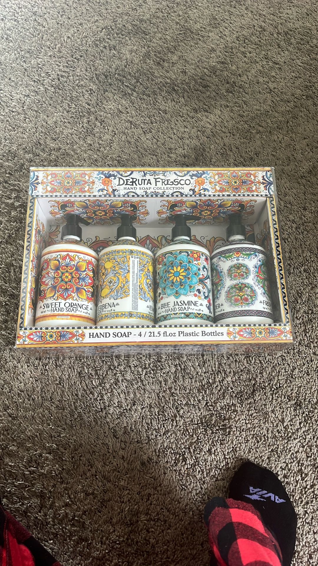 4 Piece Luxury Deruita Fresco Handsoap