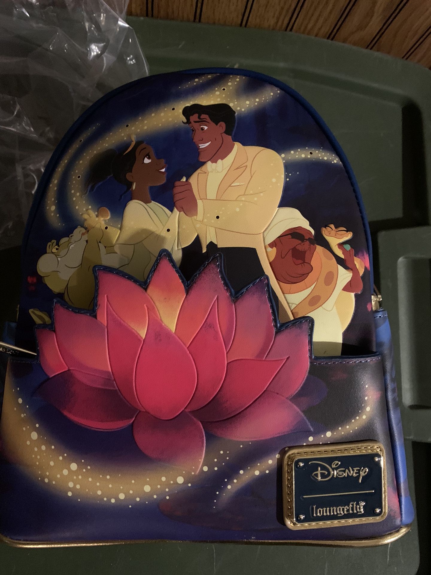 Loungefly Disney Princess and the Frog 15th Anniversary Mini Backpack