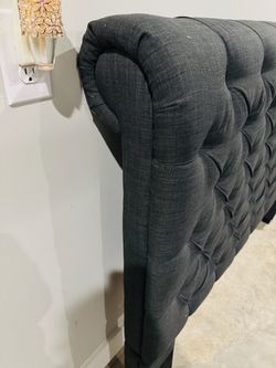 Modern Upholstered Queen Headboard + Circa Bed Wrap – Stylish & Clean
