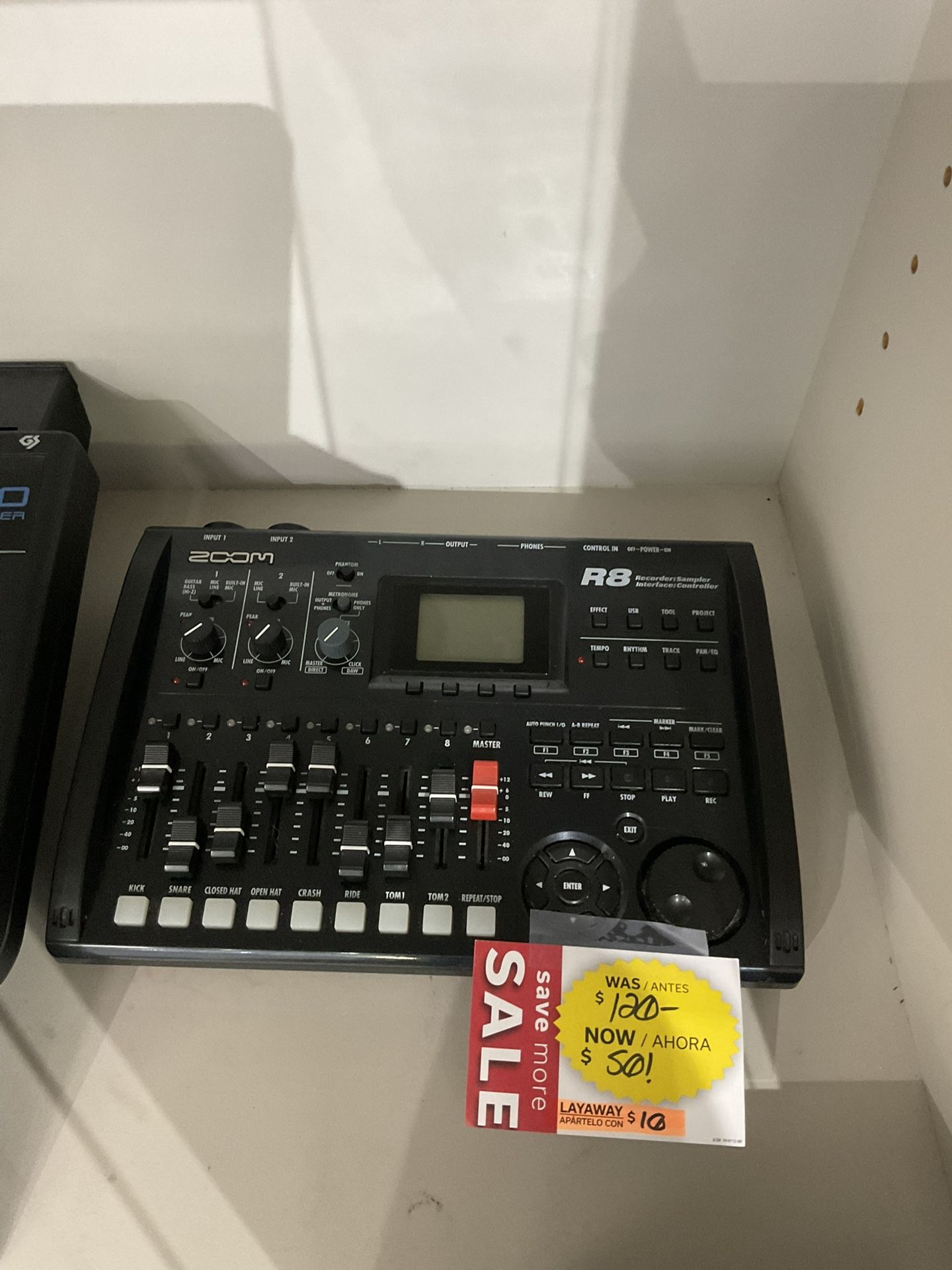 Zoom R8 Recorder Sampler Interface Controller
