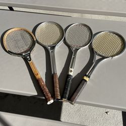 10 Vintage And Recent Tennis 🎾 Rackets Still In Good Shape 