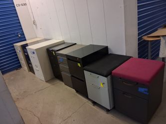 Lot of Mixed Office Filing Cabinets $55 each