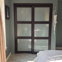 Interior sliding doors 30x80 each door.