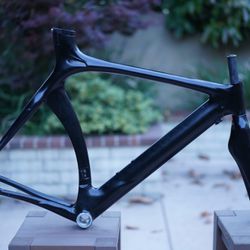52cm Orbea TT Carbon Fiber Rim Brake Frameset