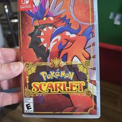 Pokemon Scarlet Nintendo Switch
