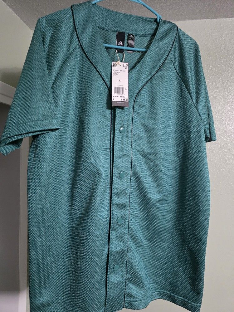 Mens Large Adidas Jersey 