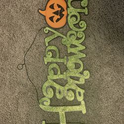 Halloween Decor Sign