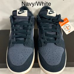 Men’s Nike Dunk Low Armory Navy/White
