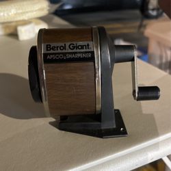 Vintage Pencil Sharpener 