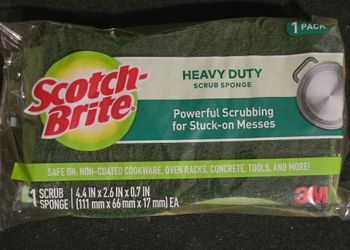 Scotch Brite Scrubs HeavyDuty Sponge