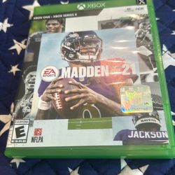 Madden NFL 21 for Xbox One and Xbox Series X