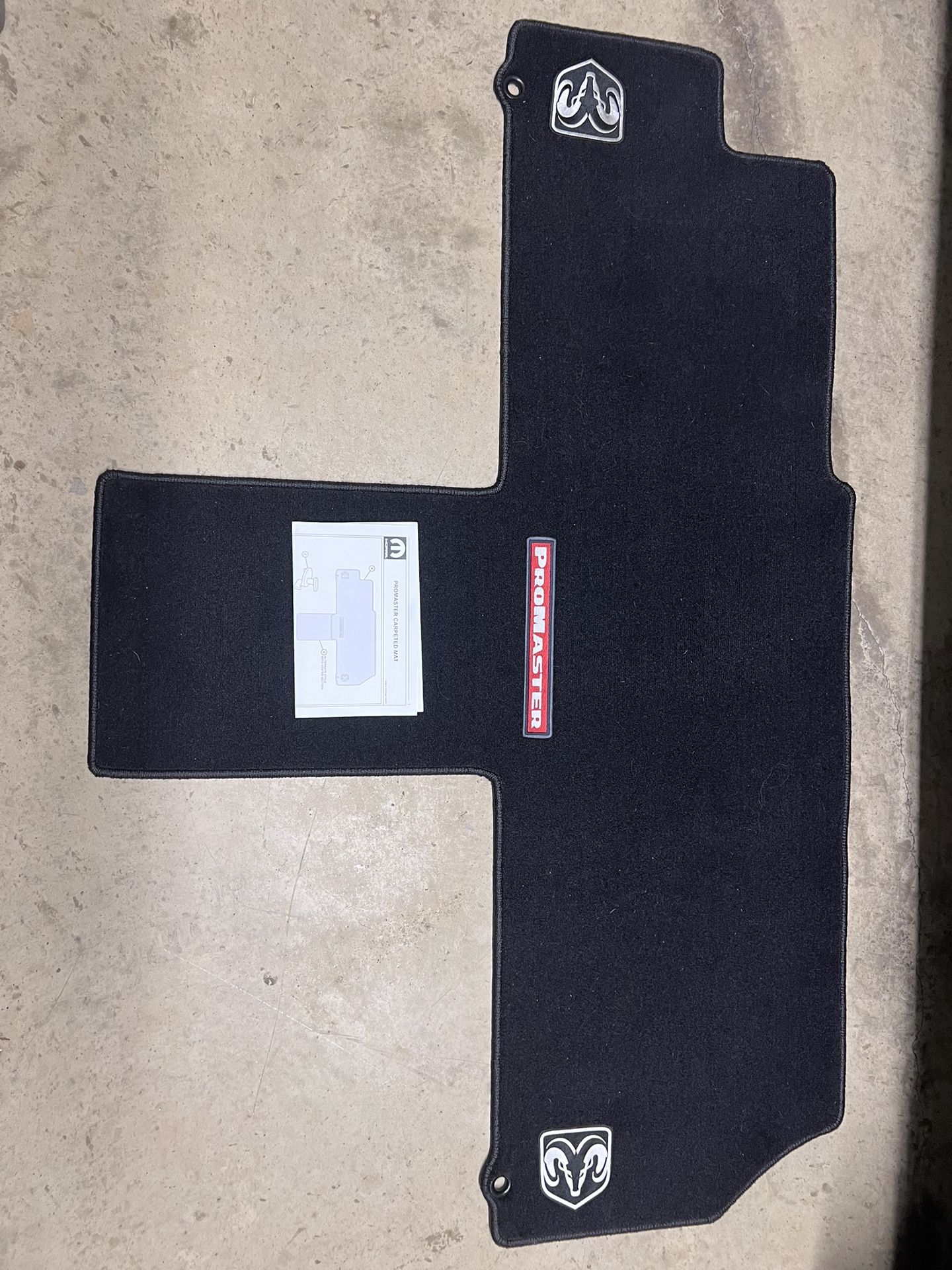 Dodge Promaster Front Carpet Kit