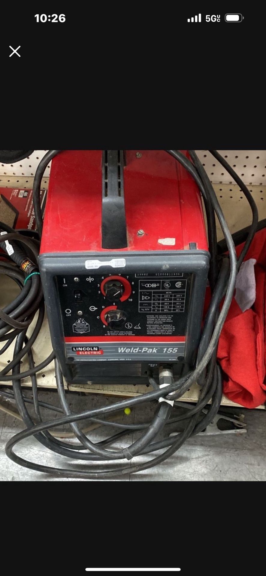 Lincoln 155 Mig Welder