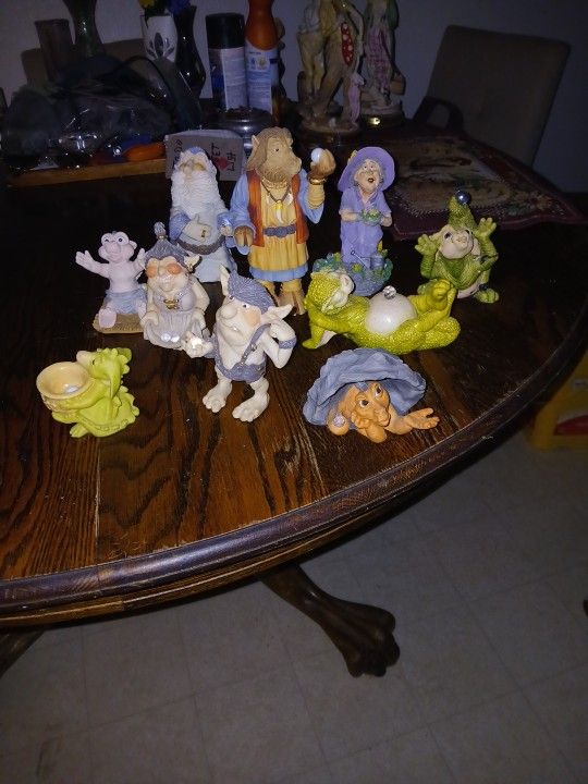 And figurines