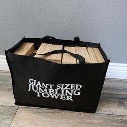 Giant Sized Tumbling Tower Wooden Blocks Game (50 Blocks) 