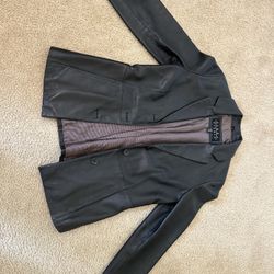 Women’s Classic Black Leather Jacket