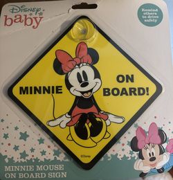 Minnie On Board Sign