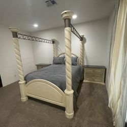 Bed and bed Commode Queen, Size Weight Mattress