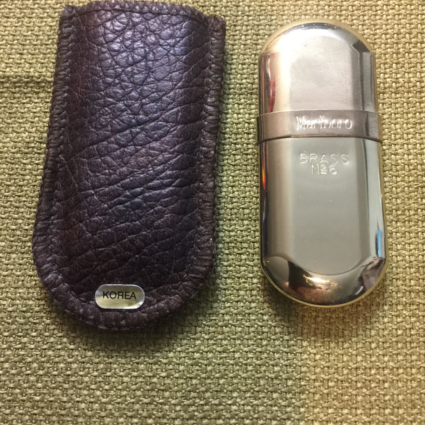 Rechargeable Marlboro Brass No6 Collectible Lighter