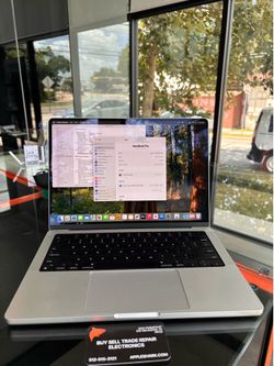 MacBook Pro 14” M3 Pro Chip 36GB Ram 512SSD! 90 Day warranty! We offer financing.