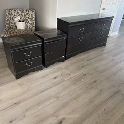 Dresser and night stands