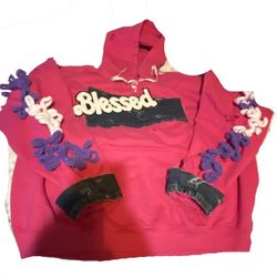 HAND MADE CUSTOM HOODIE