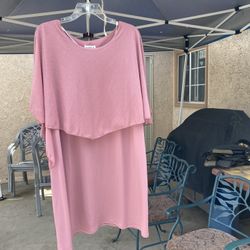 Pink Dress New Size 20 W