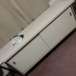 Vintage Whirlpool Tanker Credenza (Similar To A Steelcase Cabinet)