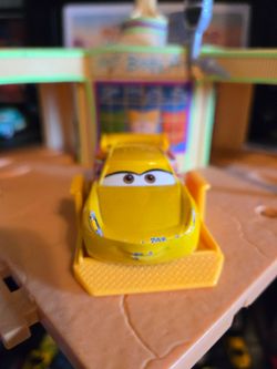 Disney Pixar Cars Yellow "Cruz" Die-Cast Toy Car