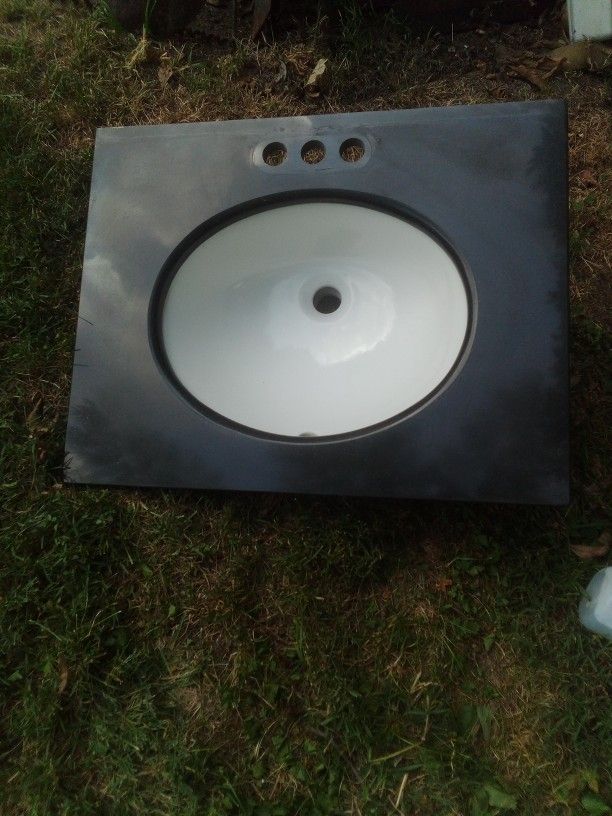 Black Granite Vanity Top