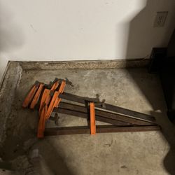 4 Jorgensen Bar Clamps