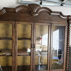 Large China Cabinet 