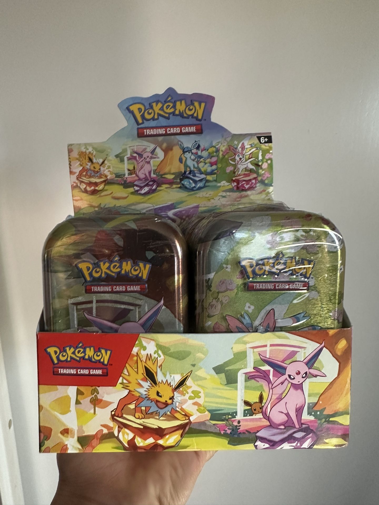 Pokemon Prismatic Evolutions Mini Tin Display (8)