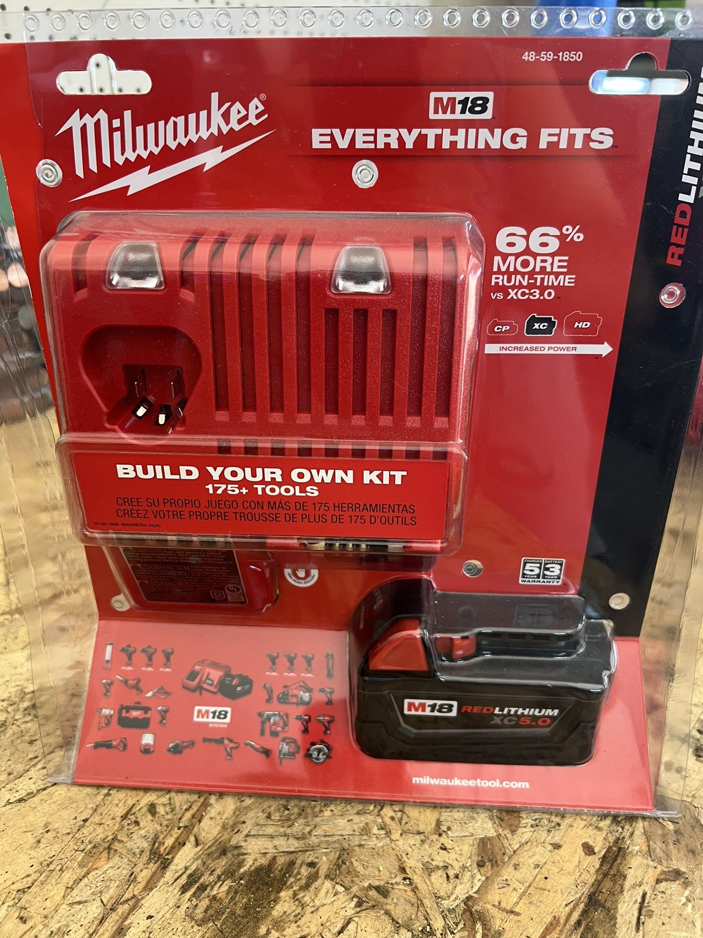 Milwaukee 5.0 Battery & Charger